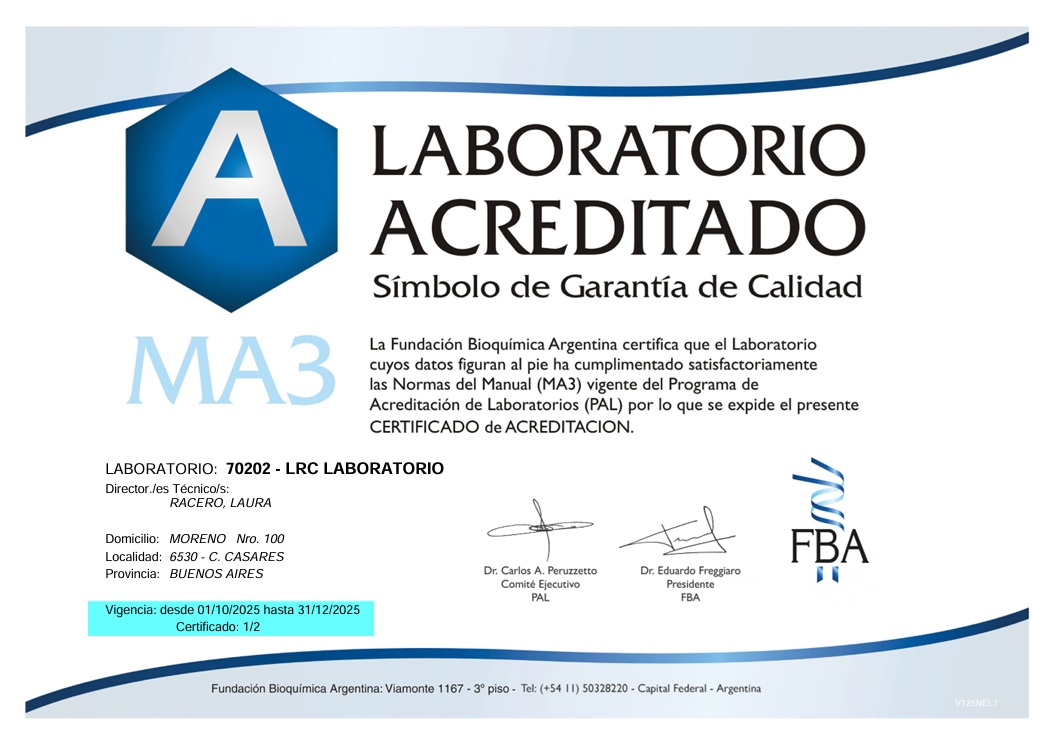 Acreditación MA3